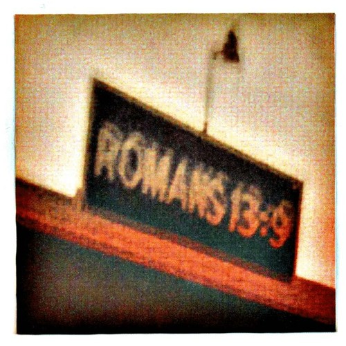 Capa do álbum Cigarettes After Sex (Romans 13:9)